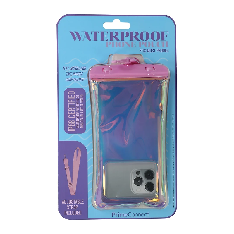 IP68 Waterproof Phone Pouch With Strap