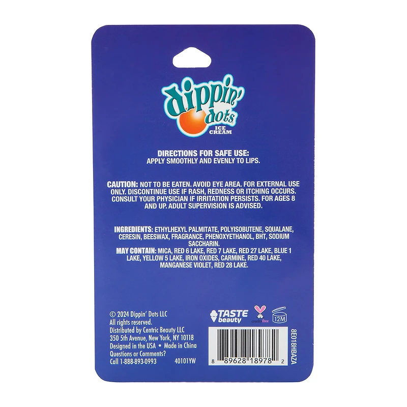 Flavored Lip Balm & Keychain