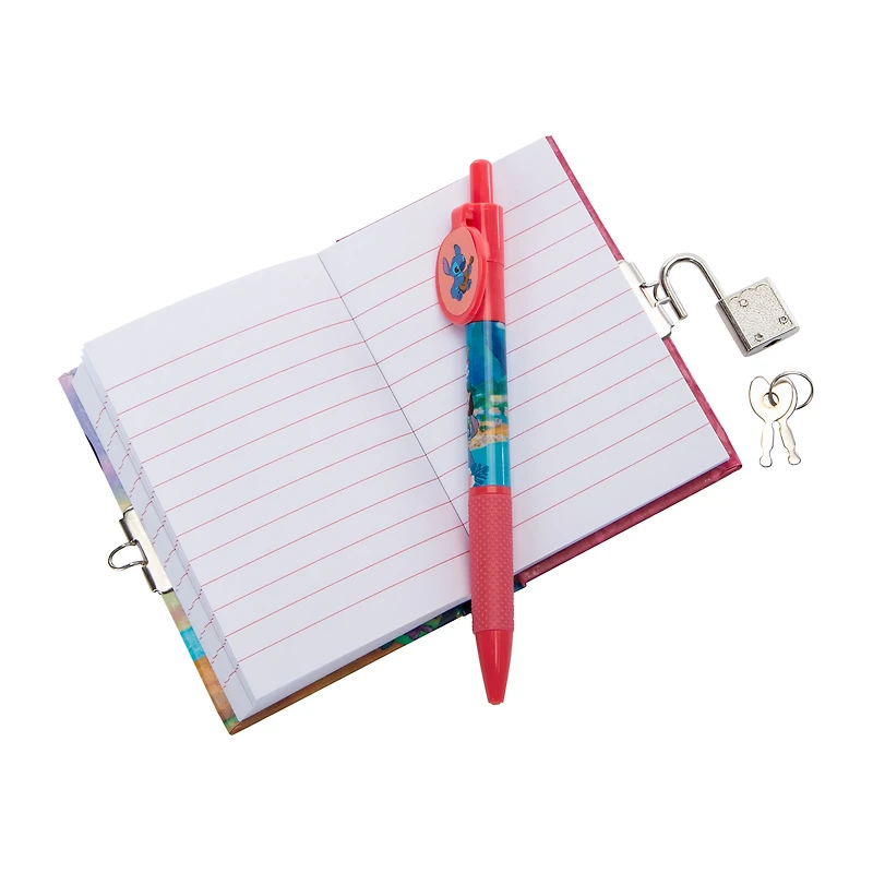 Disney Stitch Mini Diary With Pen