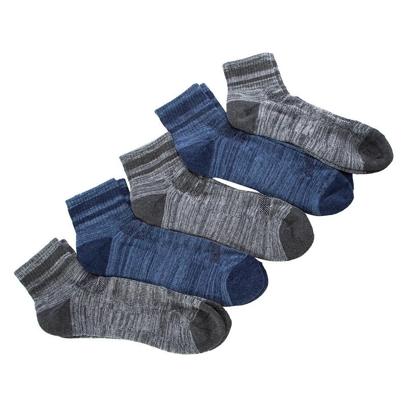 Series-8 Fitness™ Mens Performance Crew Socks 5-Pack