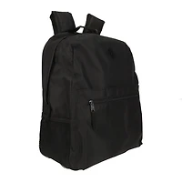 Basic Backpack With Side Pocket 16in