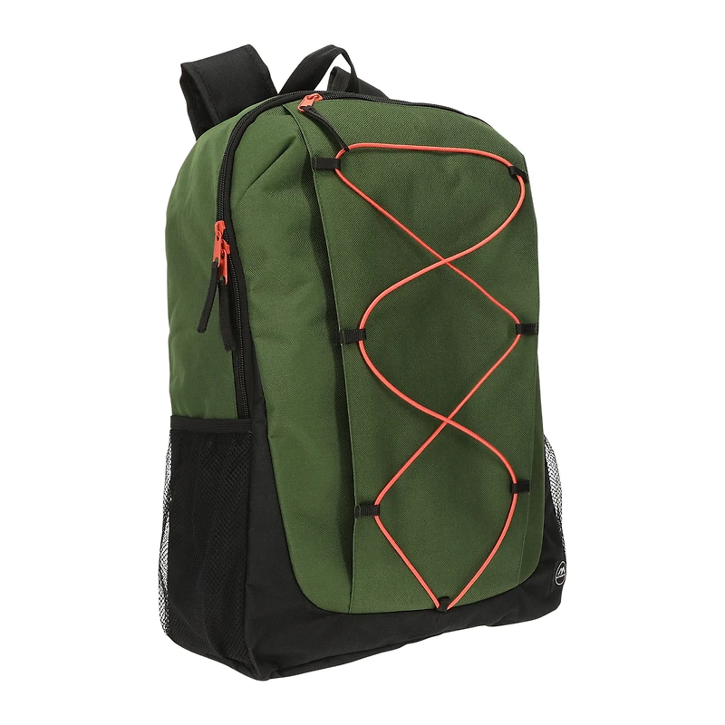Bungee Webbing Backpack 17in