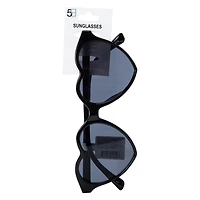 Ladies Plastic Heart Sunglasses