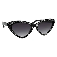Ladies Rhinestone Cat-Eye Sunglasses