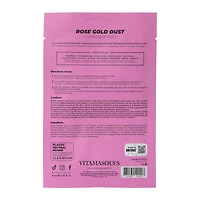 Vitamasques Rose Gold Dust Moisturizing Sheet Mask 0.67oz
