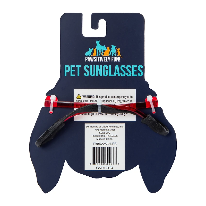 Heart Shaped Pet Sunglasses