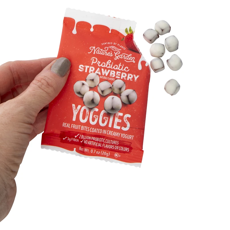 Nature's Garden Probiotic Strawberry Yoggies 4.9oz