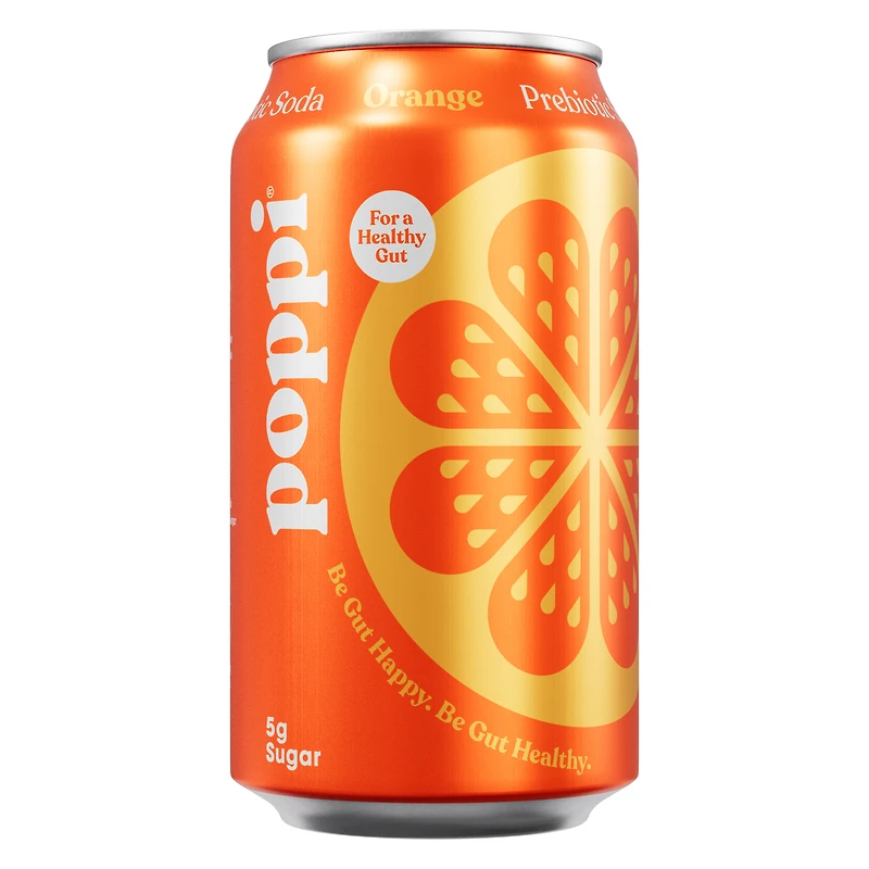 Poppi® Orange Prebiotic Soda