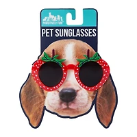Strawberry Shape Pet Sunglasses