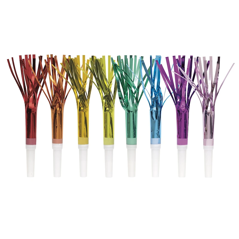 Foil Fringe Squawkers 8-Count