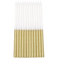 Glitter Dipped Birthday Candles 12-Count