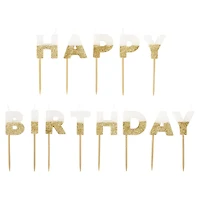 Glitter Dipped Birthday Candles 13-Count