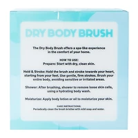 Dry Body Brush 4.33in x 4.33in