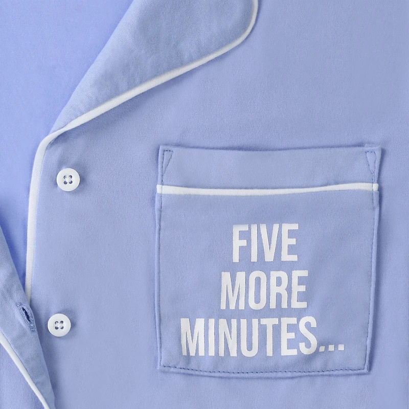 Classic Pajama Top With Quote