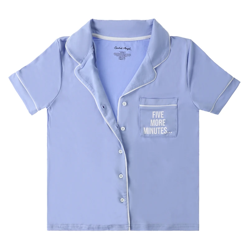 Classic Pajama Top With Quote