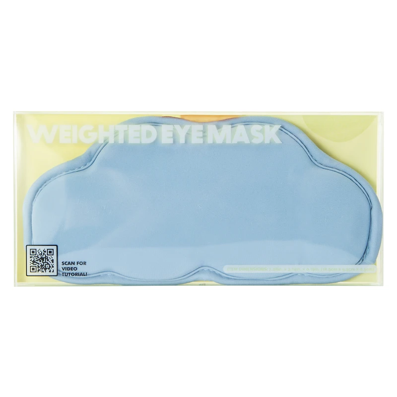 Weighted Eye Mask 7.28in x 3.74in