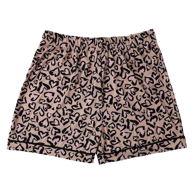 Spoiled Angel™ Pattern Pajama Shorts