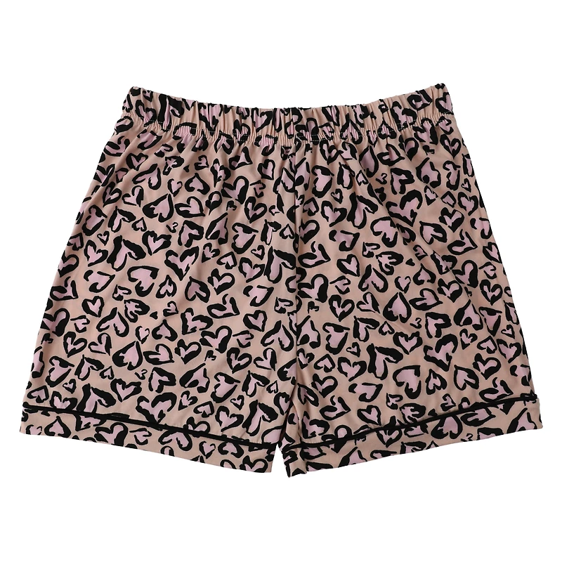 Spoiled Angel™ Pattern Pajama Shorts