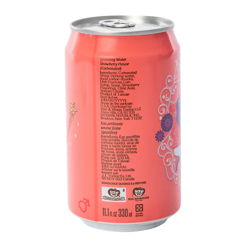 Ocean Bomb Sailor Moon Soda, Strawberry Flavor