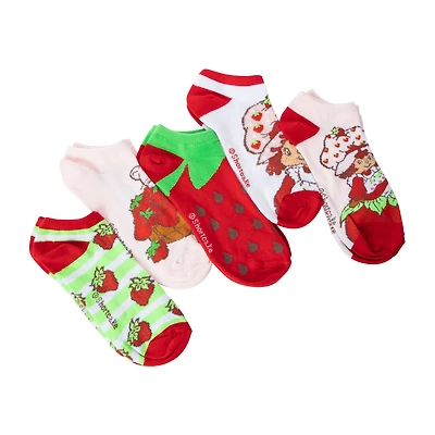 Strawberry Shortcake™ Mix & Match No Show Socks 5-Pairs