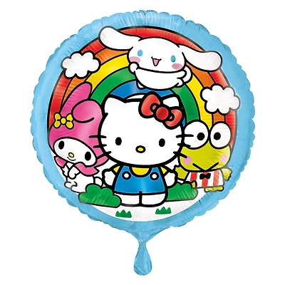 INFLATED Sanrio® Hello Kitty And Friends® Round Foil Balloon