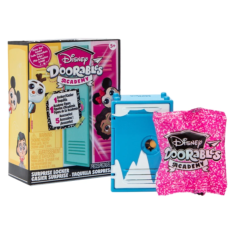 Disney Doorables Academy Surprise Locker Blind Bag 7-Piece
