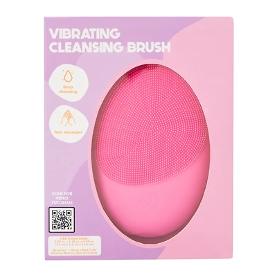 Vibrating Cleansing Brush 2.99in x 4.49in