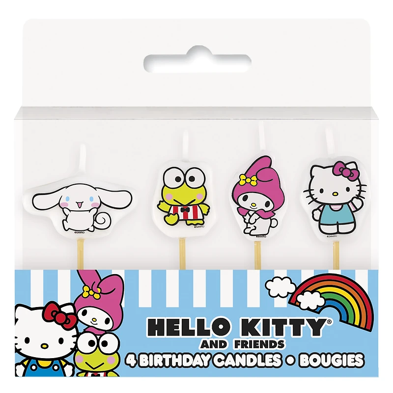 Hello Kitty And Friends® Birthday Candles 4-Count