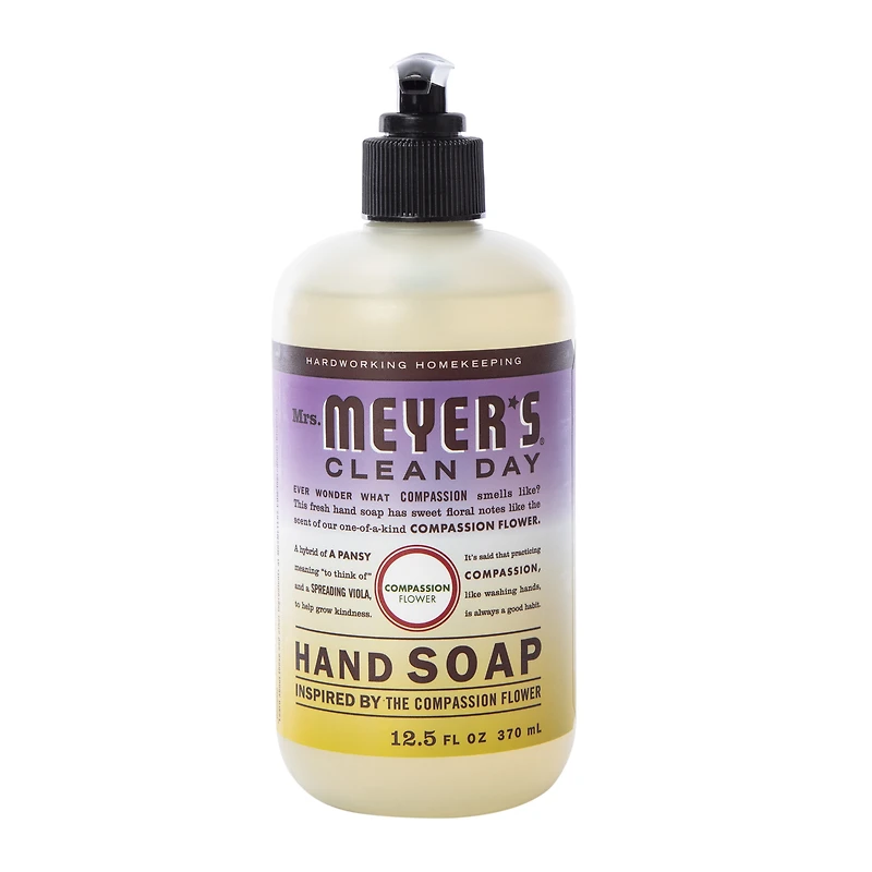 Mrs. Meyer's® Clean Day Scented Hand Soap 12.5oz - Compassion Flower