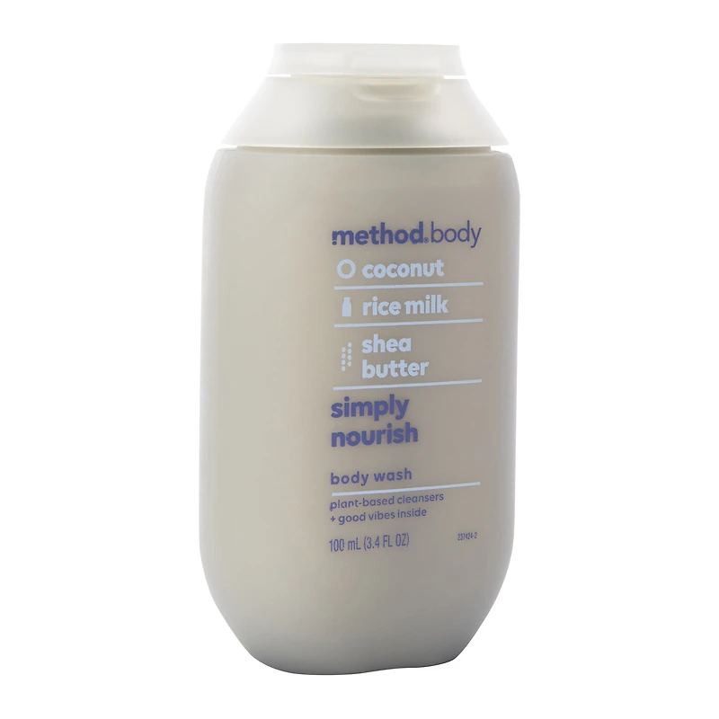 Method® Simply Nourish Body Wash 3.4oz