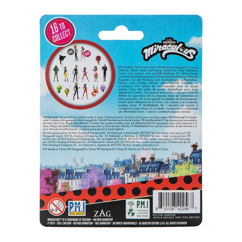 Toppeez™ Miraculous: Tales of Ladybug and Cat Noir Figures 2-Pack