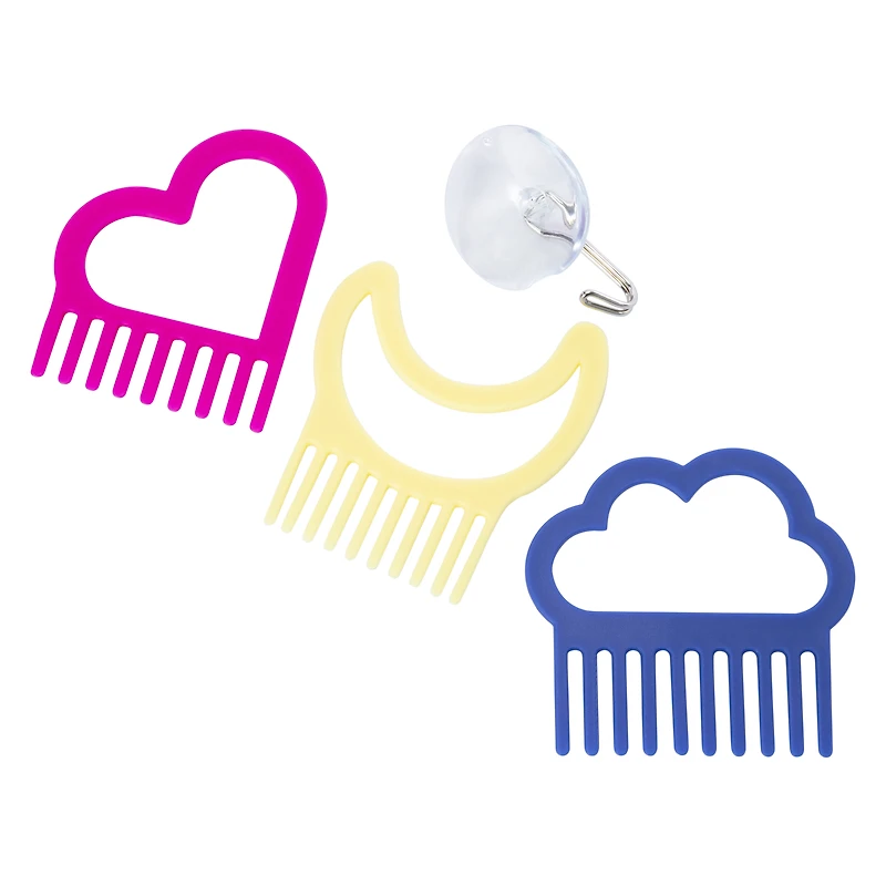 Mini Shower Combs 3-Count