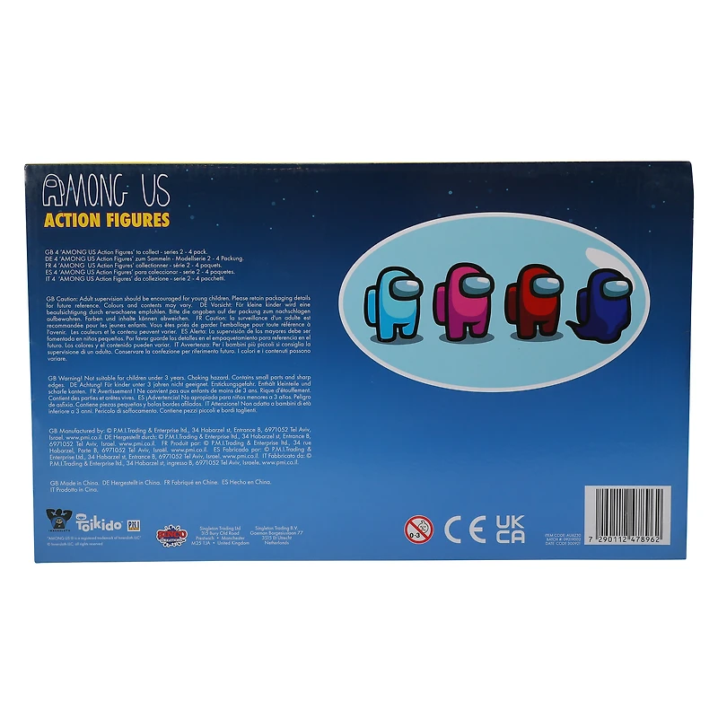 Among Us Action Figures 4-Pack Series 2