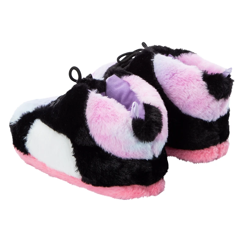 Fuzzy Sneaker Slippers