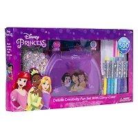 Disney Princess Deluxe Creativity Fun Set With 500+ Pieces