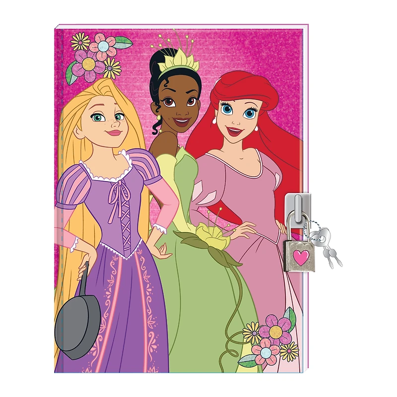 Disney Princess Glitter Dream Diary Set