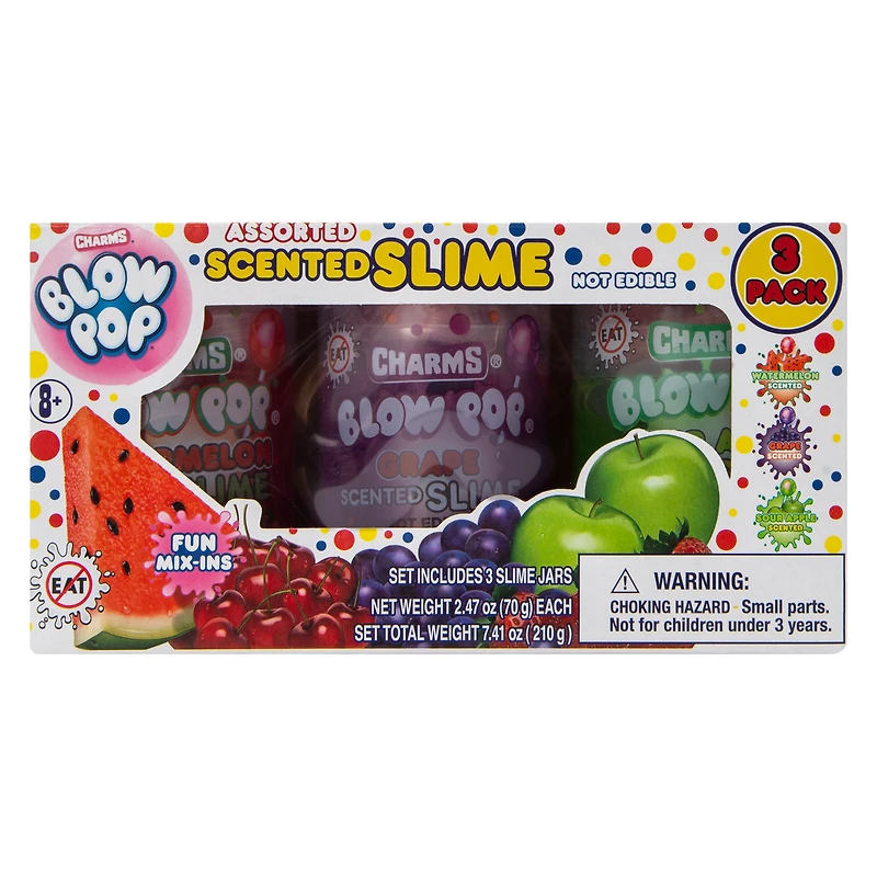 Candy Scented Slime 3-Count