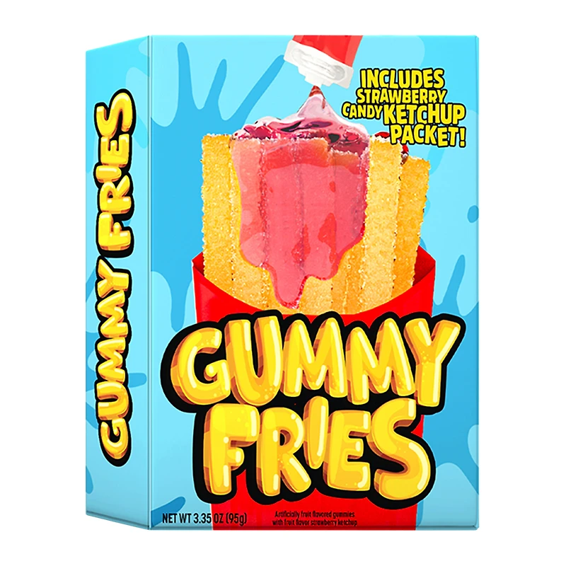 Gummy Fries With Candy Ketchup 3.35oz