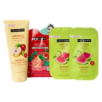 Freeman® Juicy Hydration Face Mask Set 4-Piece