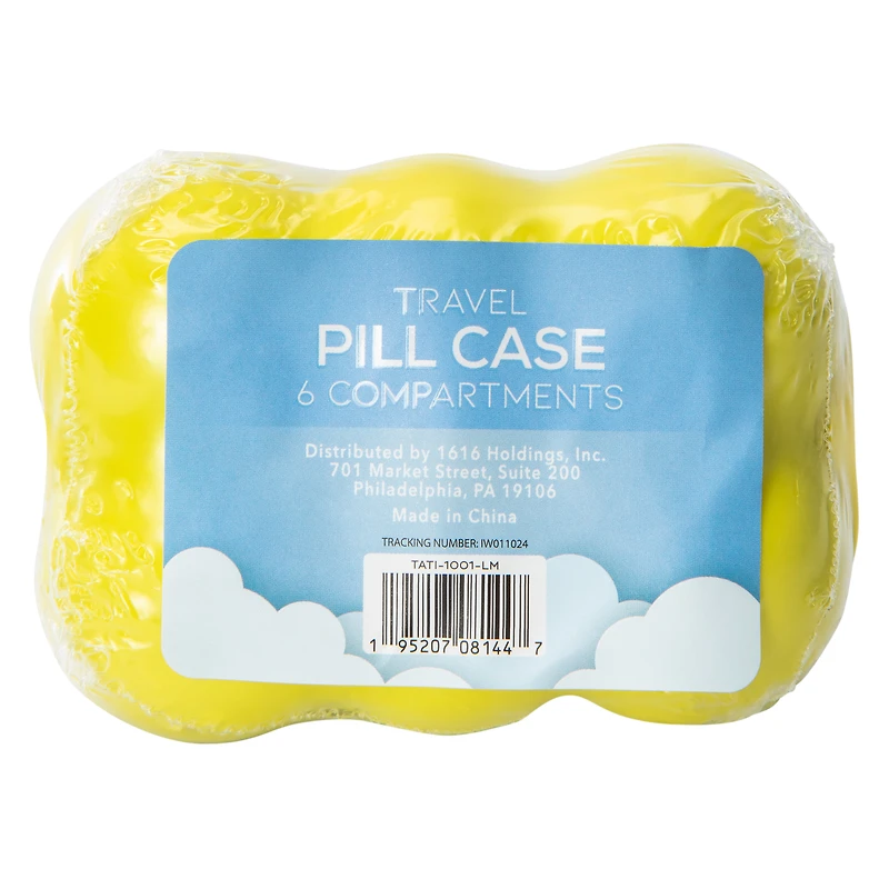 Bubble Travel Pill Case