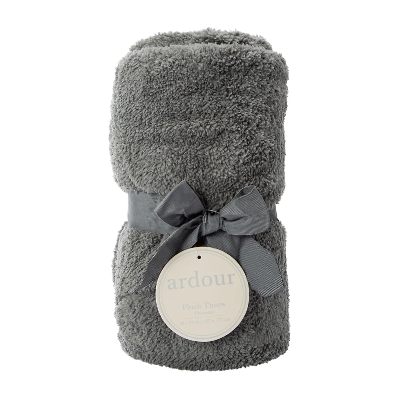Ardour Plush Oversized Throw