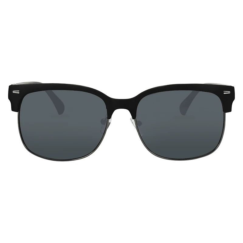 Mens Matte Square Sunglasses