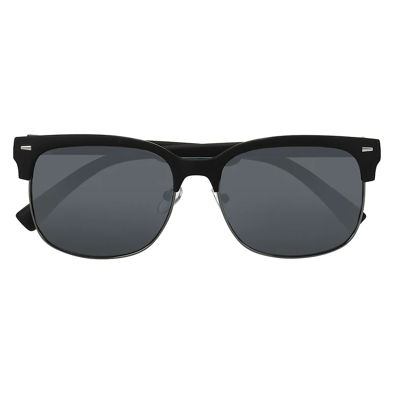 Mens Matte Square Sunglasses