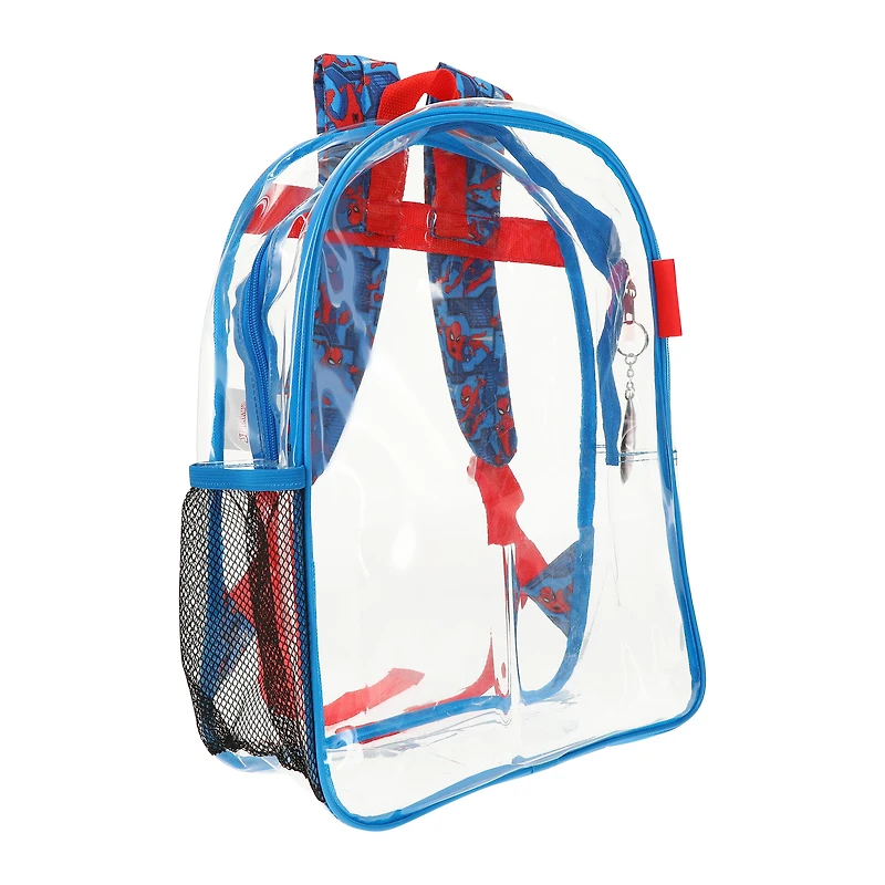 Spider-Man Clear Backpack 15in