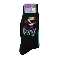 Invader Zim Mens Crew Socks 2-Pack