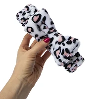 Plush Bow Spa Headband