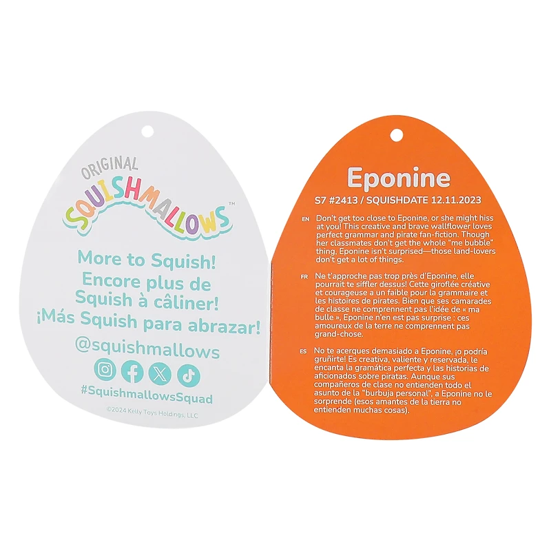 Squishmallows™ Girly Halloween Squad 7.5in