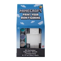 Minecraft Paint Your Own Figurine Kit