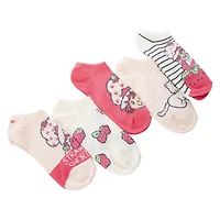 Strawberry Shortcake™ Ladies No-Show Socks 5-Pack