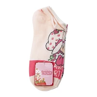 Strawberry Shortcake™ Ladies No-Show Socks 5-Pack